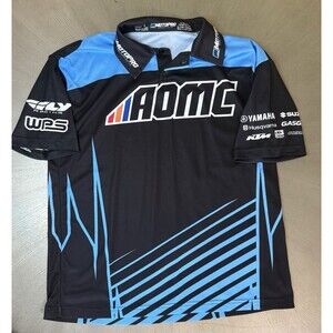 MotoPro Graphics AOMC Motocross Pit Shirt Mens S KTM Husqvarna Fly Racing Jersey